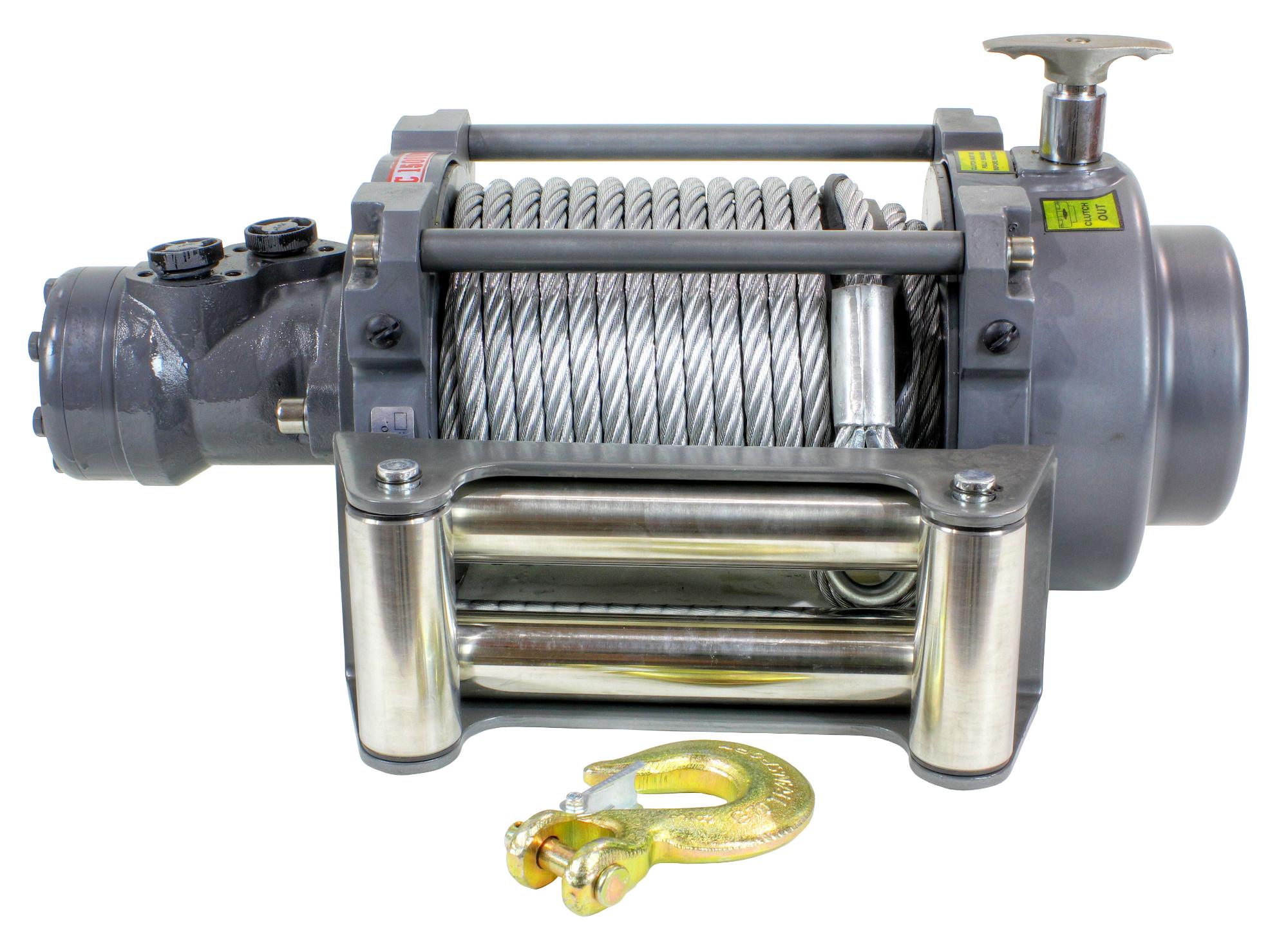 15,000 LB NH Series Hydraulic Winch - 15000NH