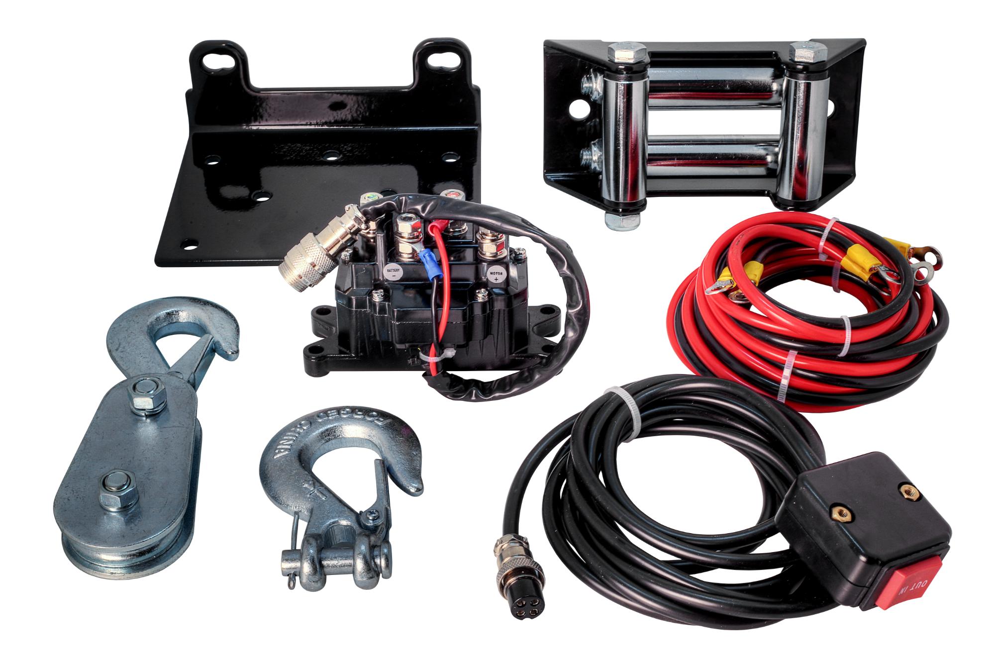 2,500 LB Ninja Series Planetary gear Winch with Synthetic Rope - C2500N-SR
