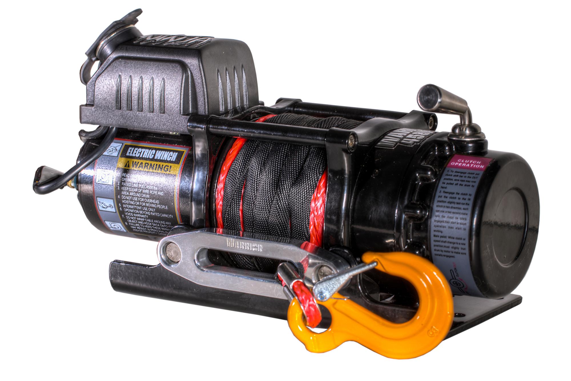 4,500 LB Ninja Series Planetary gear Winch with Synthetic Rope - C4500N-SR