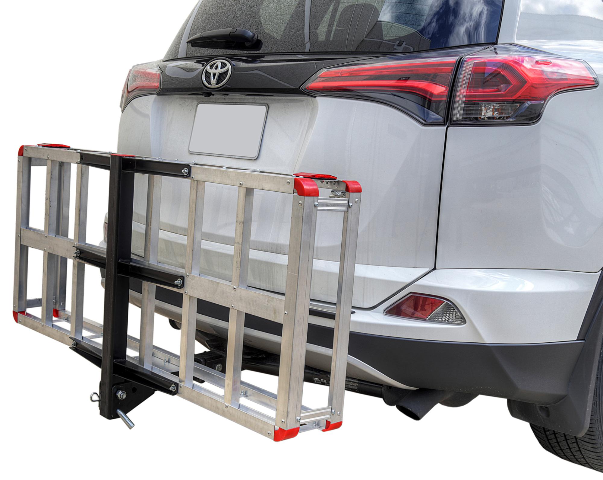 Hitch Mounted Aluminum Cargo Carrier - HCC502A