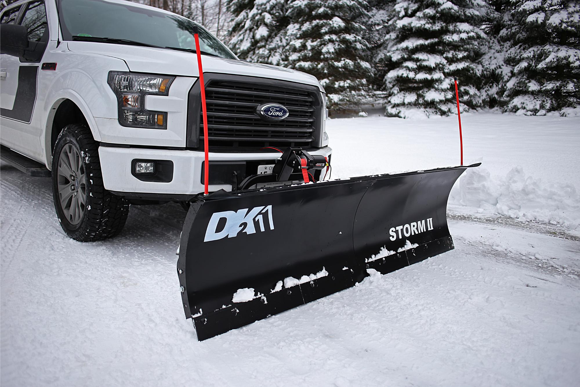 Storm II 84 x 22 Custom Mount Snow Plow Kit - STOR8422