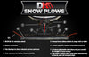 Summit II 88 x 26 Custom Mount Snow Plow Kit - SUMM8826